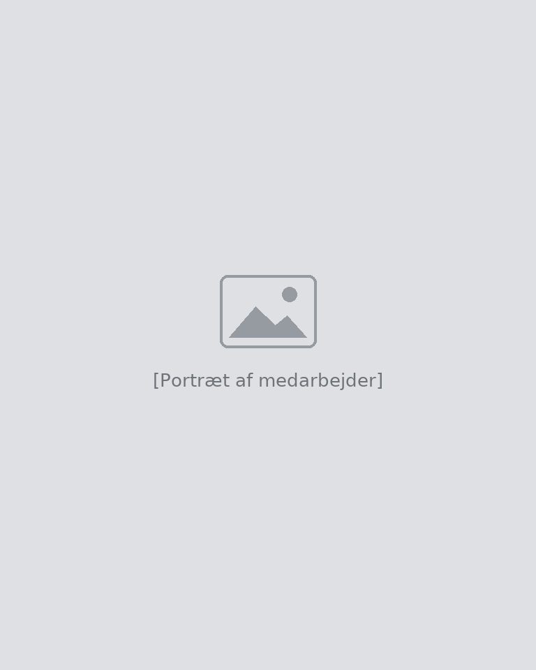 [Portræt af medarbejder]
